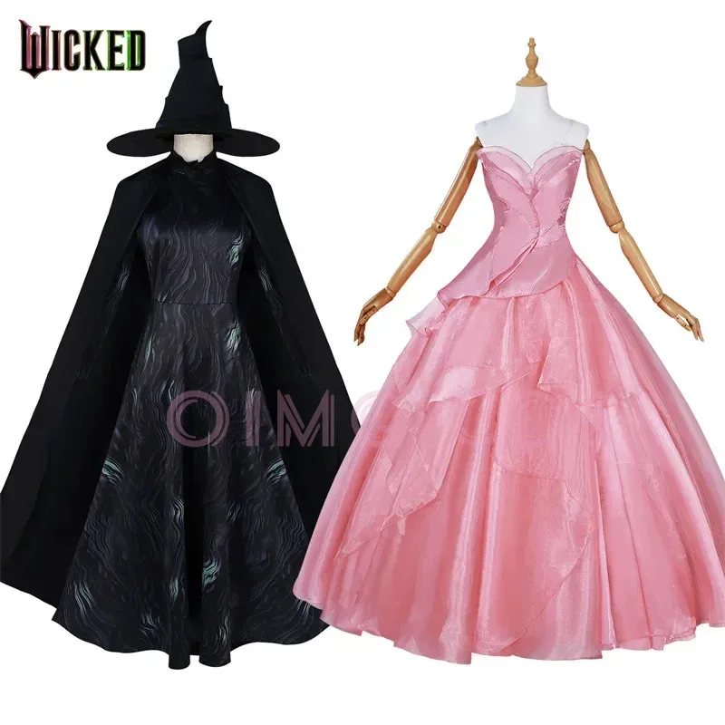 

Wicked Glinda Cosplay Costume Elphaba Adult Carnival Uniform Anime Halloween Party Men Costumes Masquerade Game