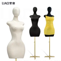 Half body curvy mannequin torso woman de couture Big ass mannequin corps femme Clothing Form Display