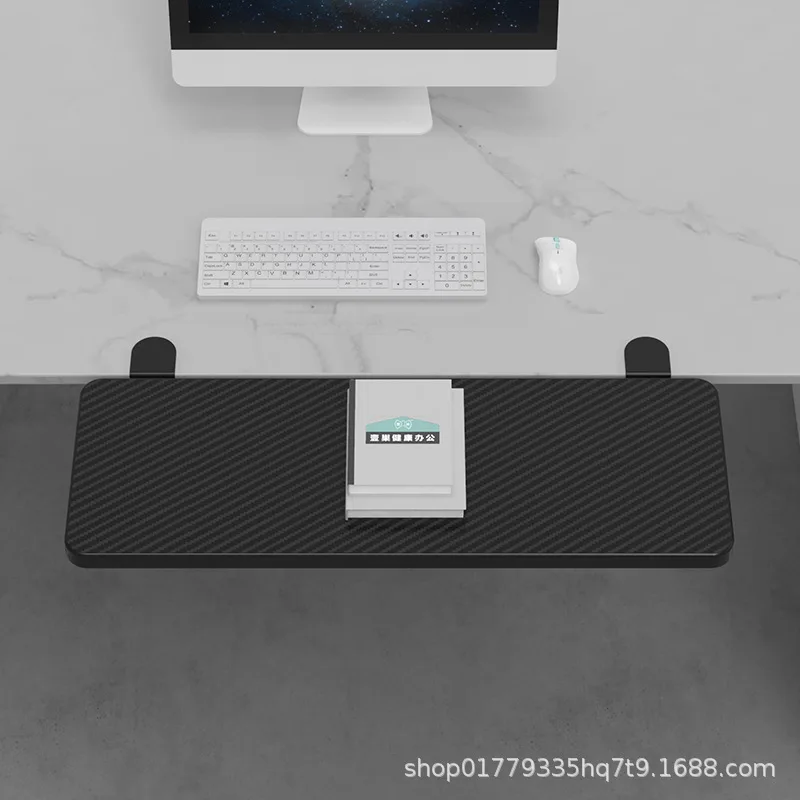 No Punching Desktop Extension Board Foldable Keyboard Support Stand Computer Desk Extension Holder