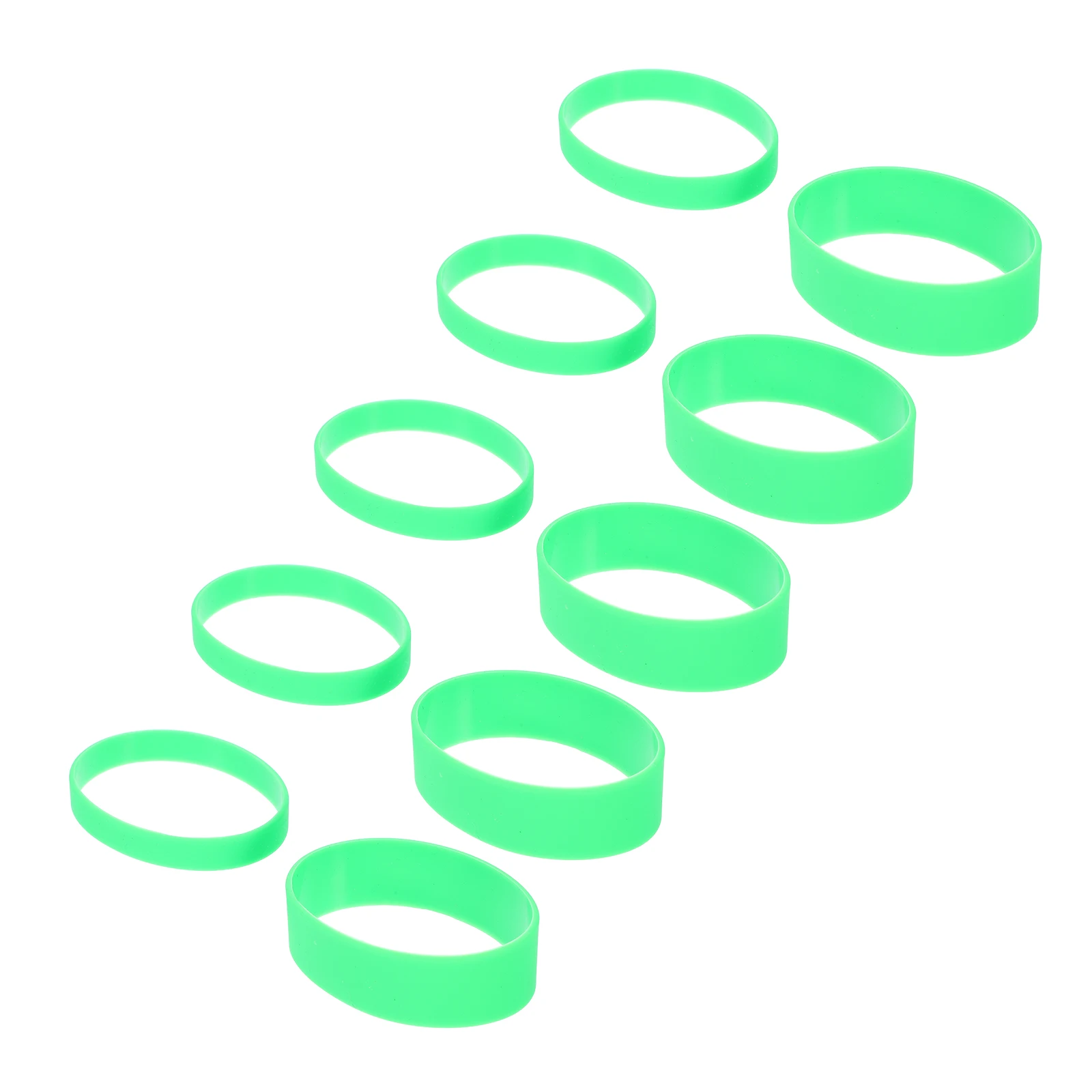

10pcs Heat Resistant Silicone Tape for Sublimation Supplies Transfer Case Silica Gel Bulk Vinyl Thermal Bands Dye Pcs
