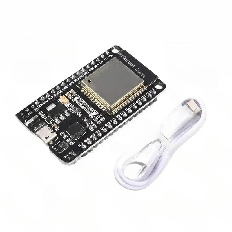 

DRSAT ESP-WROOM-32 ESSP132 ESSP1D Development Board 2.4GHz Dual-Mode WiFi + Bluetooth Dual Cores Microcontroller Processor Integ