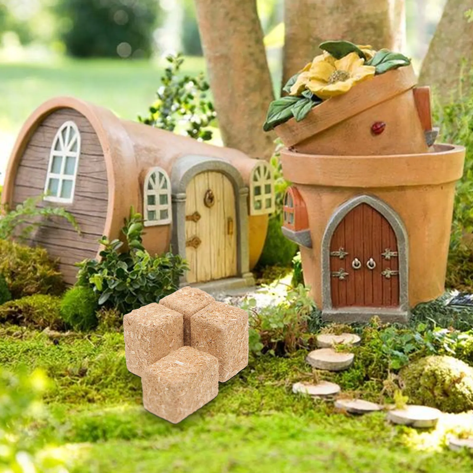 4sets-tiny-faux-hay-bundles-mini-straw-stacks-rustic-farm-decoration-craft-supplies-for-miniature-scene-diy-party-haybale