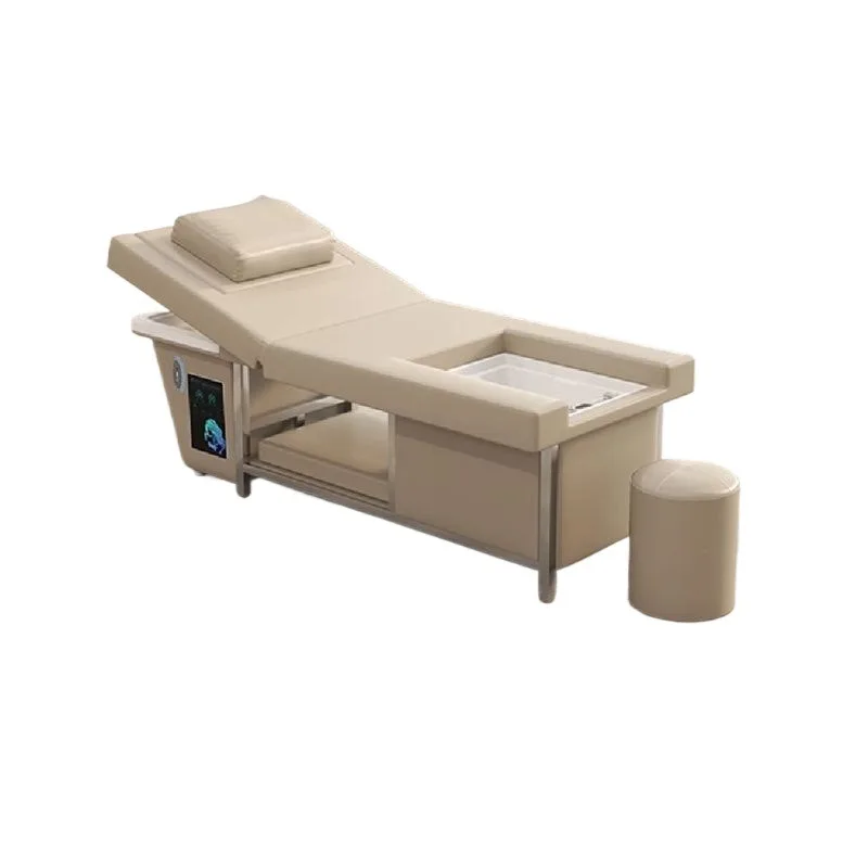treatment shampoo bed beauty salon barber shop ear picking foot bath integrated dual-purpose massage bed Others