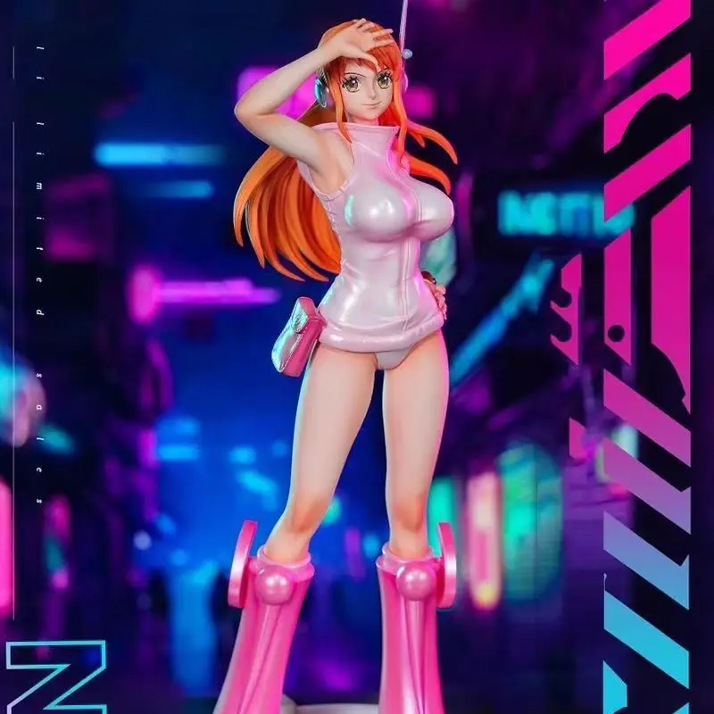 One Piece Nami Robin Luffy Home decor Vrijheid trendy branditems Egghead Island Dance houding Mooi meisje PVC-modus Speelgoed Geschenken