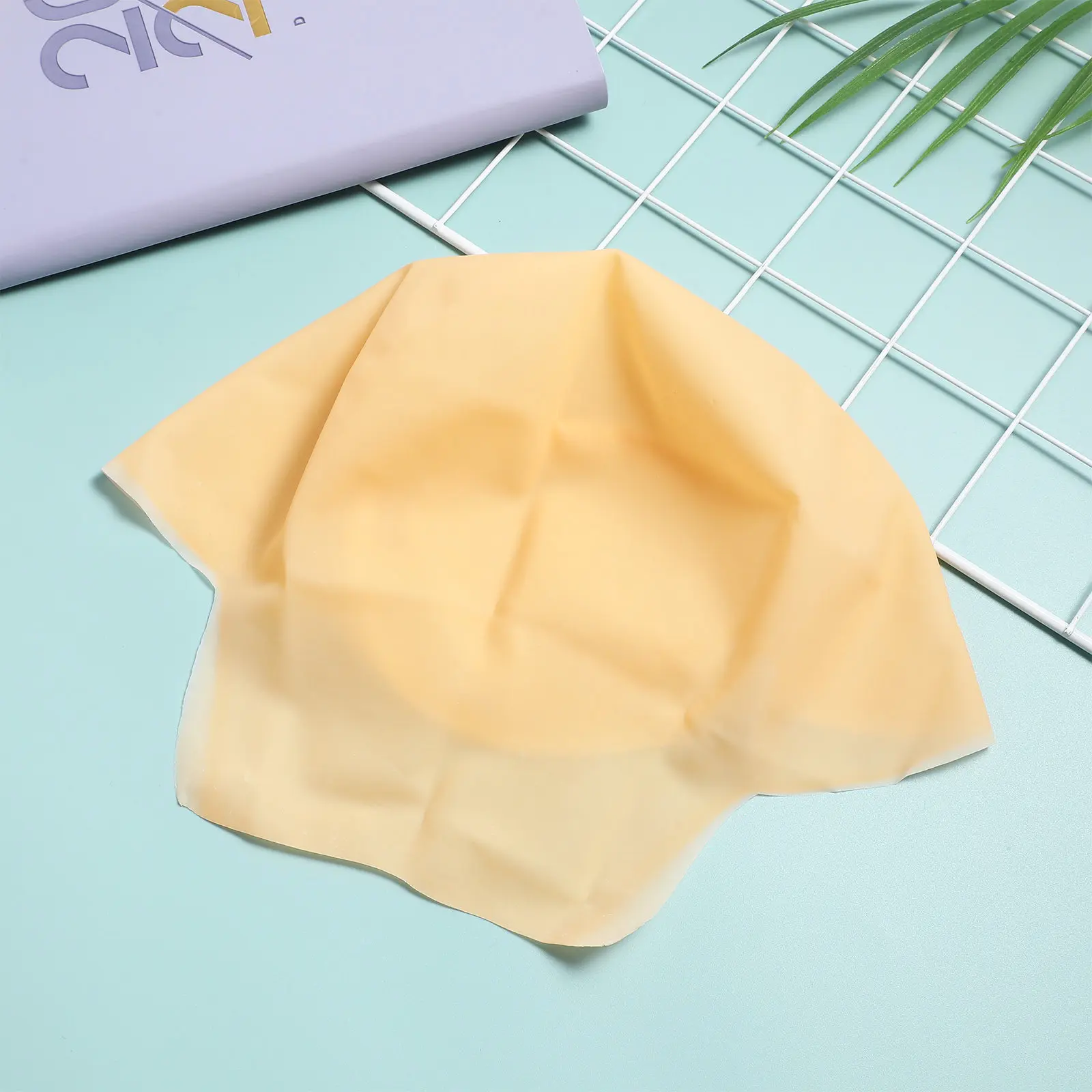 

2Pcs Makeup Bald Cap Latex - Realistic Skin-Tone Bald Head Hat for Men Women Kids Cosplay Halloween Dress Up Costume