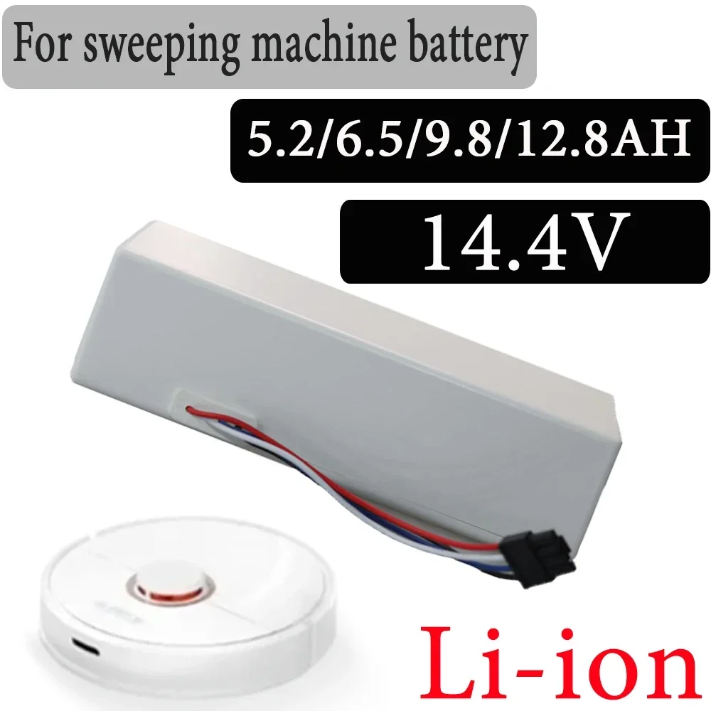 

2023 New 14.4V 5.2/6.5/9.8/12.8mAH Robot Vacuum Cleaner 1C Battery For Mijia 1C STYTJ01ZHM Vacuum Mop Cleaner Sweeping Robot Bat