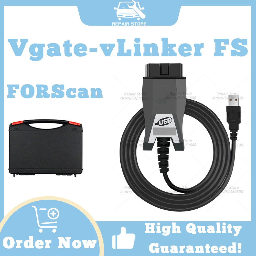 Vgate-vLinker FS Diagnosis/Programming/Reset Software FOR-Scan V2.3.40 For Fo-rd/Maz-da/Lin-coln/Mer-cury CAN real-time meters