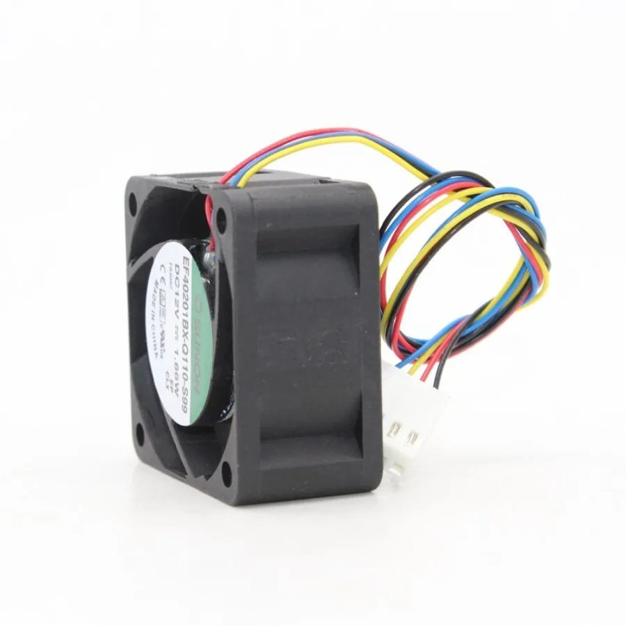 AA for SUNON EF40201BX-Q110-S99 12V 1.66W 4020 Quiet fan 4 cm Large air volume fan -