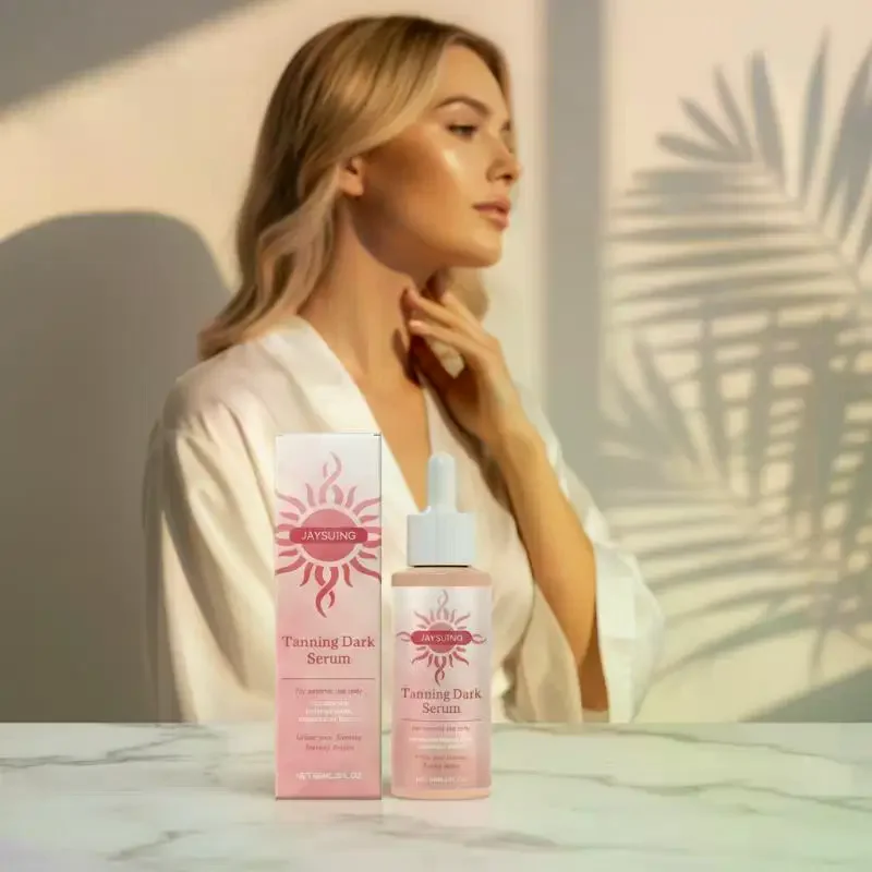 Intensive Repair Watermelon Tanning Drops Sunless Tan Accelerator Moisturizing Face Tanner for Natural Bronze Tone