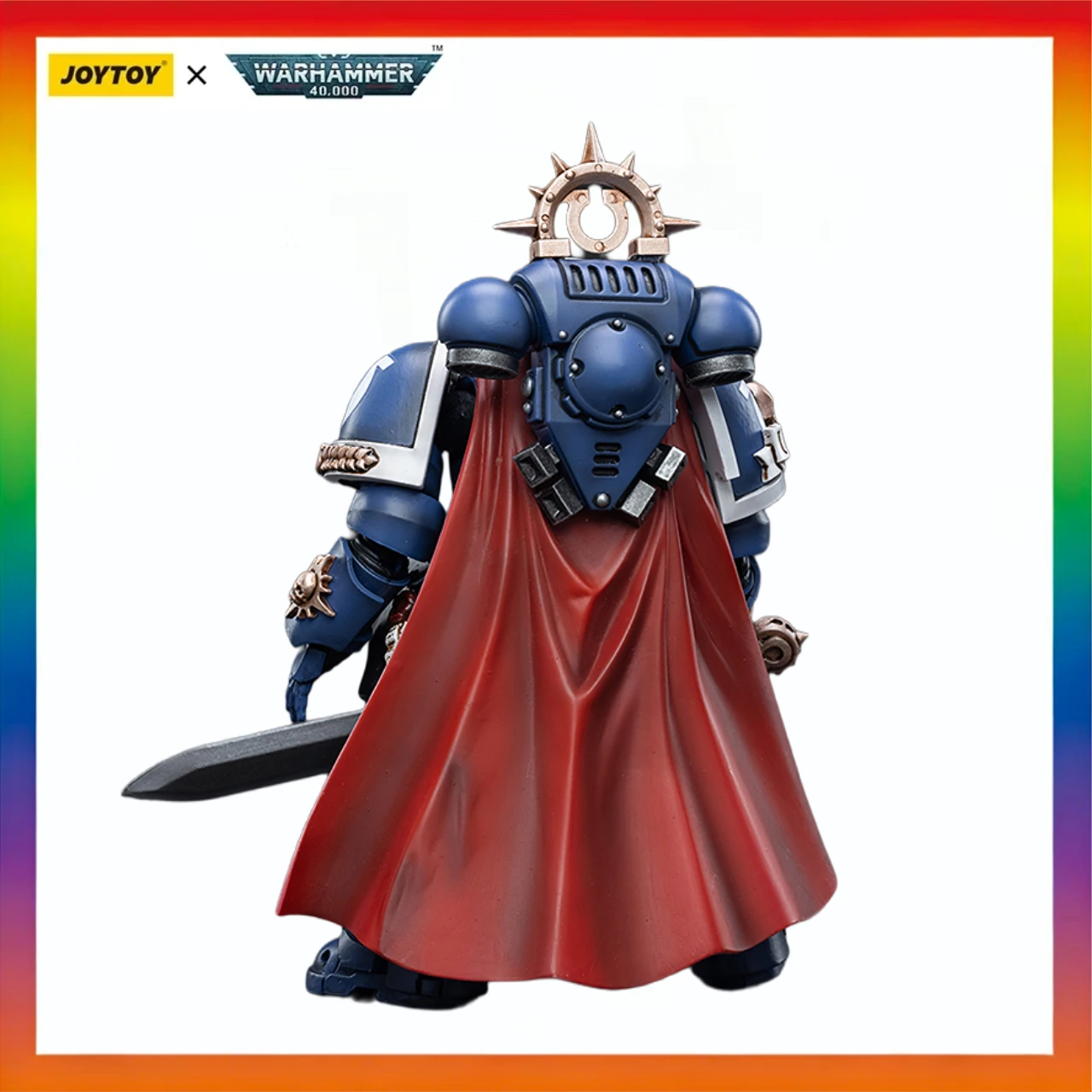 

Original JOYTOY Ultramarines Primaris Captain Scale 1/18 Figure Model Toys