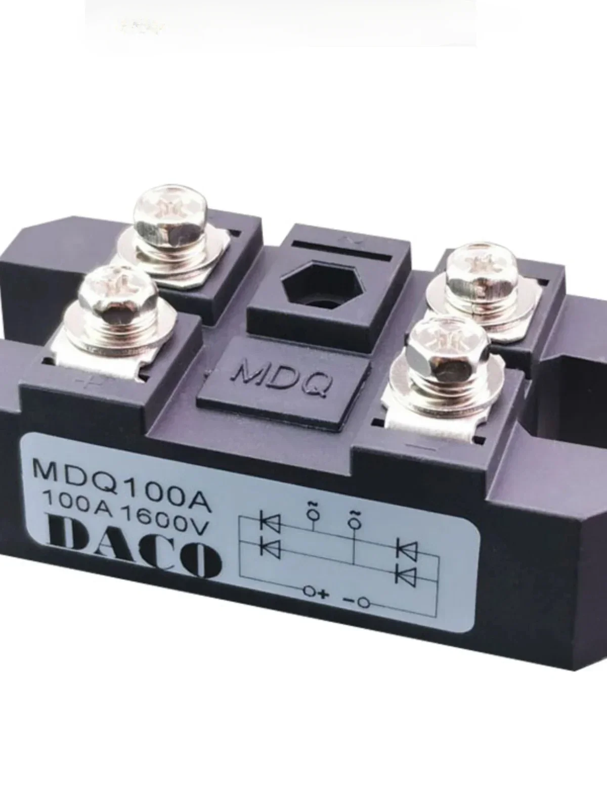 

Модуль однофазного выпрямительного моста MDQ100A1600V24V220V 200A300A500A400A150A с рассеиванием тепла