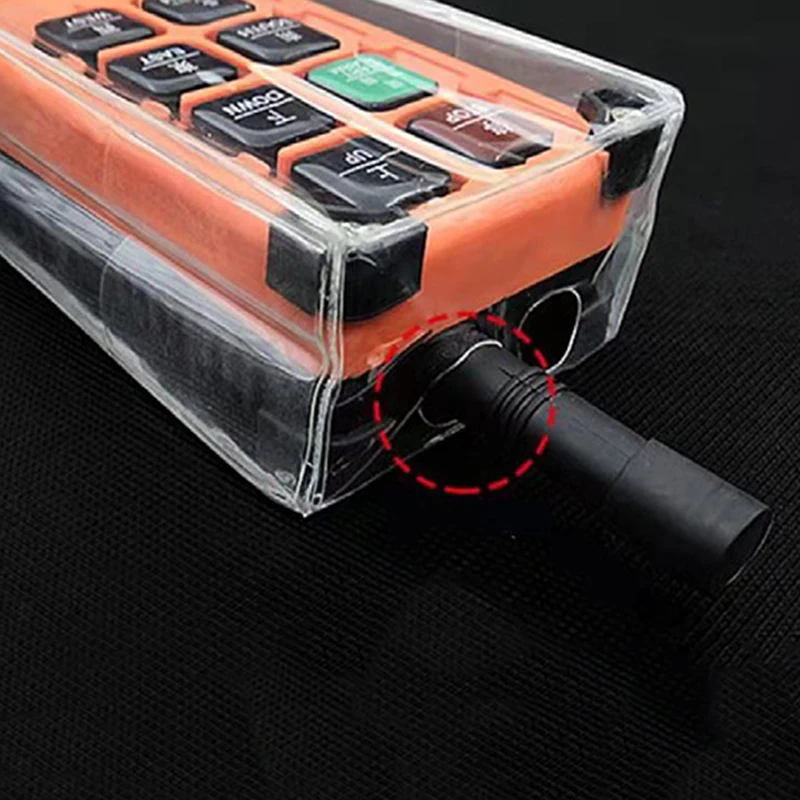 PVC Protective Transparent Cover Dust Bag For F21-E1B F23 Industrial Wireless Remote Control Dust Jacket  Protective Cover