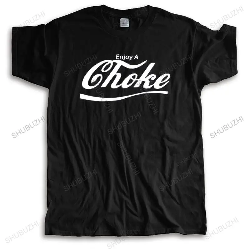 Design Store Short sleeve Zomer O-Neck teeshirt Mens Enjoy A Choke Funny Sofcotton Jiu Jitsu Bjj Workougym T Shirts