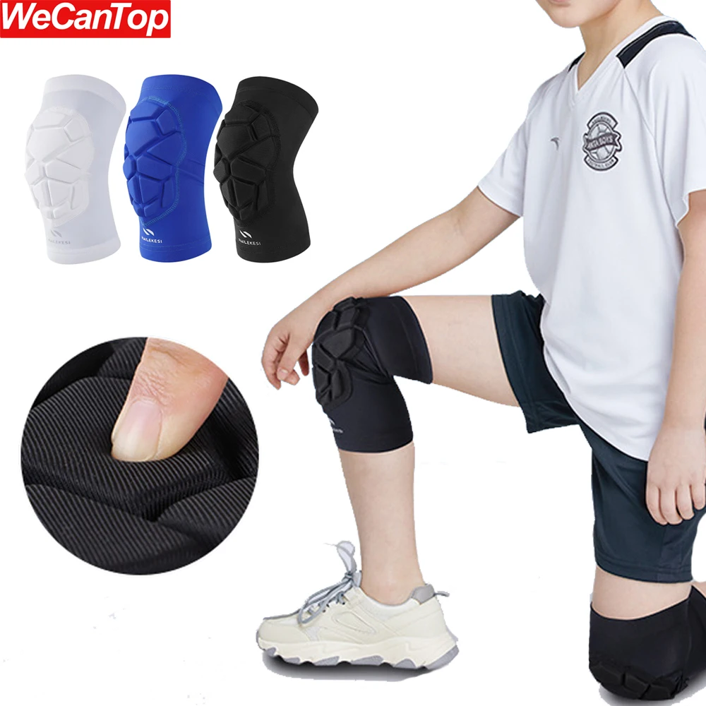 

1PCS Kids Knee Pads, Anti-Slip & Breathable Compression Sleeves for Basketball, Baseball, Volleyball, Football Sports Protection