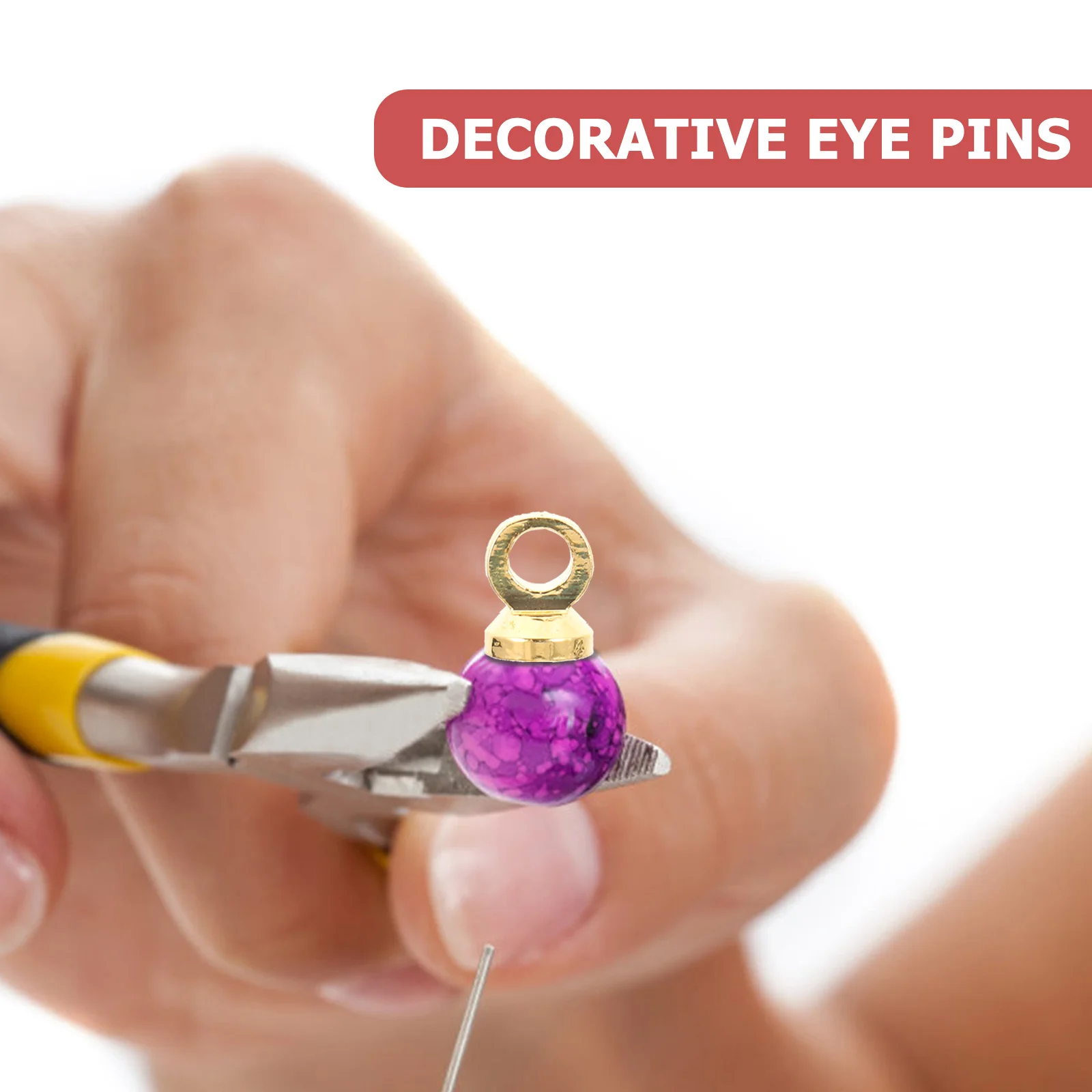 

2 set Pure Copper Eyelet Screw Jewelry Making Findings Diy Pendant Supplies Mini Screw Eye Pin For Necklace Bracelet Earring