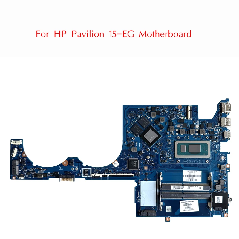 

M89701-601 используется для материнской платы HP Pavilion 15-eg DAG7HEMB8F0 G7HE с слотом памяти I5-1235U + MX450 2G DDR4, 100% тестирование