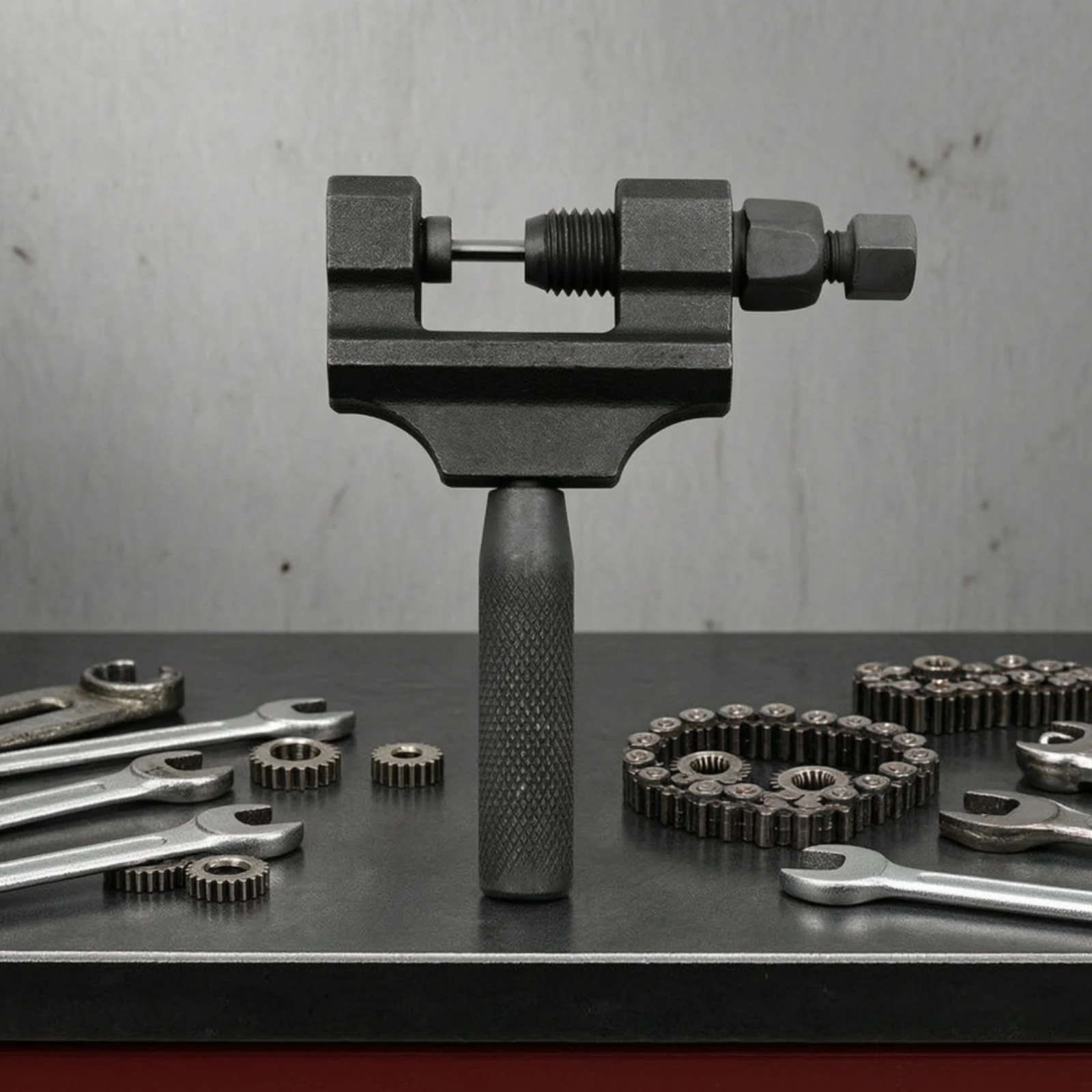 Chain Breaker Tool Compact Chain Breaker Anti-Rust Knurled for Motorcyclists, Garage, Workshop