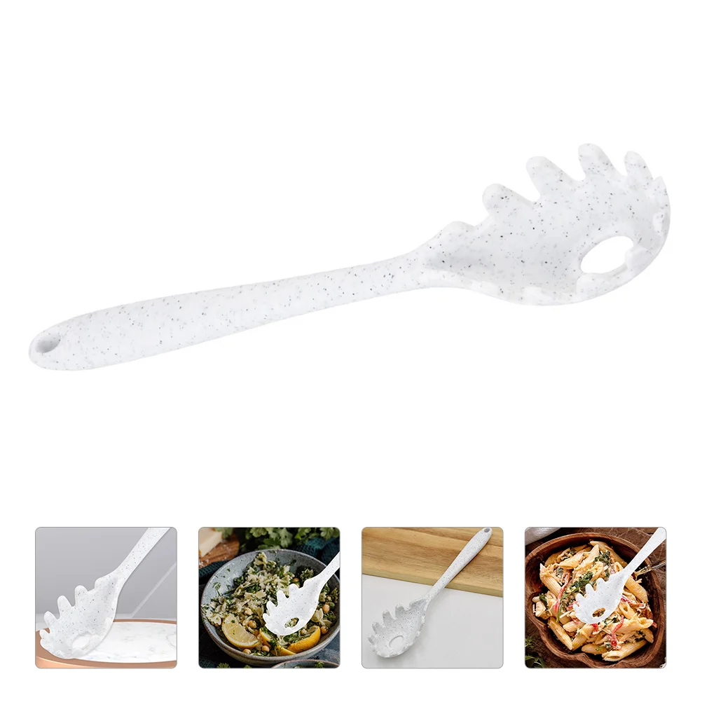 

Spaghetti Catch Pasta Kitchen Gadget Silicone Server Noodle Filter Utensils Spoon Home Ladle Silica Gel Strainer