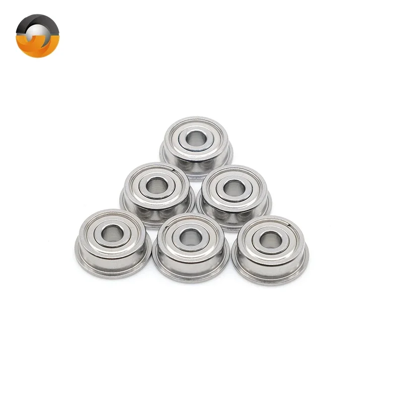 10pcs  6x19x6 mm F626 ZZ With Flange Miniature Bearing ABEC-7 F626ZZ  Deep Groove F626 Ball Bearing F626-2Z