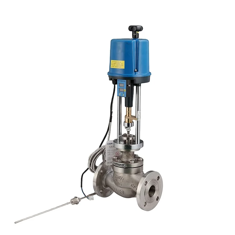 

ZZWPE Type Electric Steam Temperature Control Valve Electric Temperature Control Valve with Electric Water Pressure Regulator