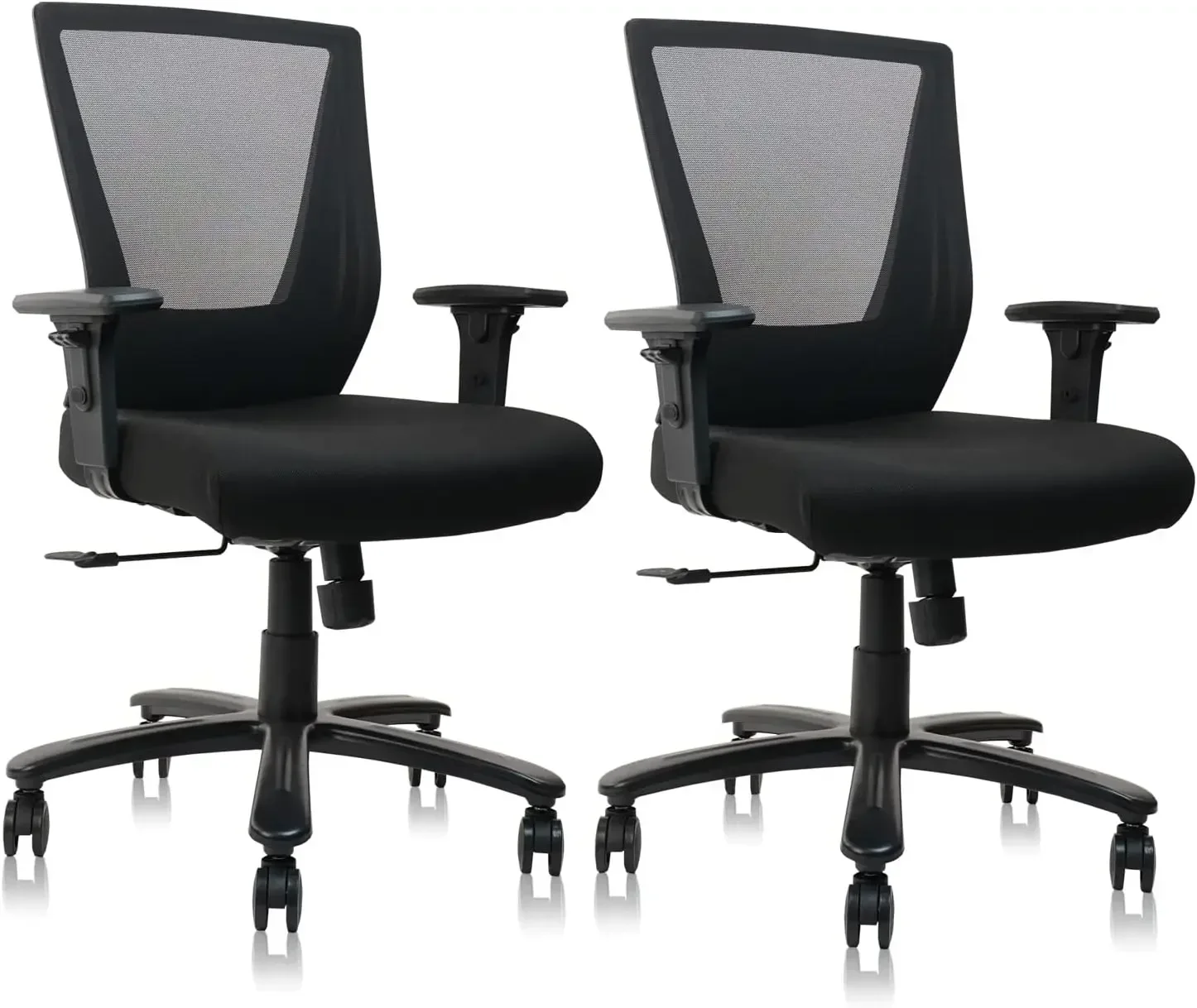 

Classic Executive Mesh Chair, Big and Tall Office Chair 400lbs,Heavy Duty Ergonomic Mesh Chair