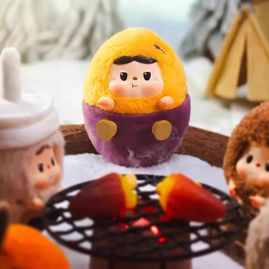 

Heyone Warm Baobao Fireside Tea Party Series Vinyl Handmade Blind Box Cute Trendy Desktop Decor Mystery Gift Custom Toy