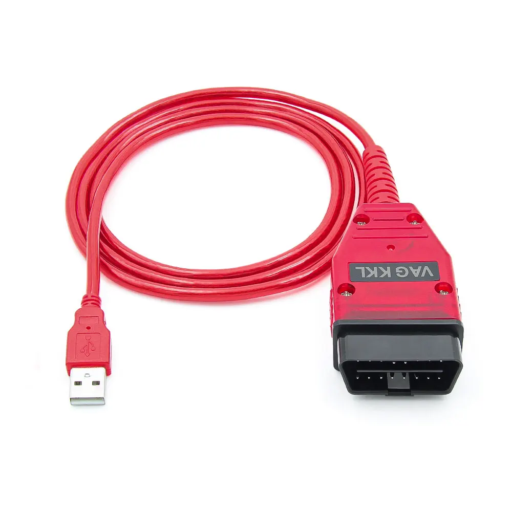 Real 9241A VAG 409.1 COM KKL 409 FTDI FT232RL K line For Audi OBD 2 OBD2 Car Diagnostic Tools Interface Cable For VW For Skoda F