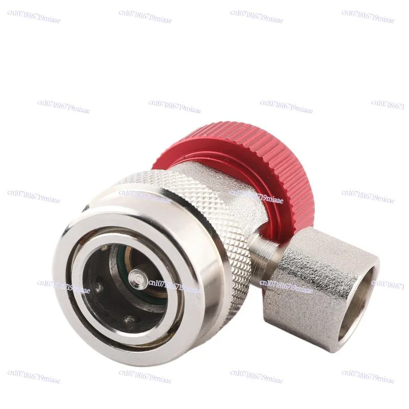

QC-ML automotive adjustable fluoride quick connector R134a fluoride refrigerant snow connector