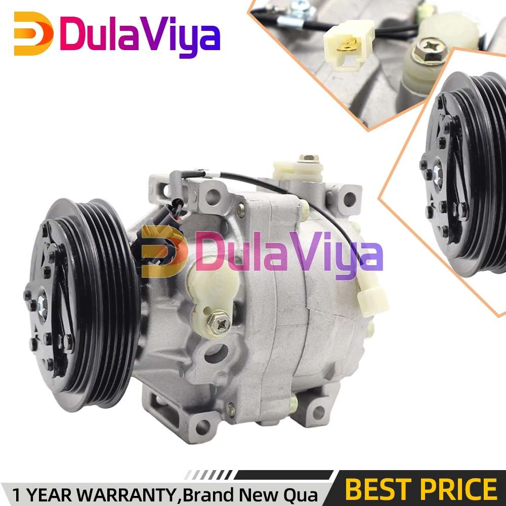 

SC08C AC Compressor with 4 Grooves Pulley For 1998-1999 MAZDA MX-5 MX5 NB MK2 4421000221 442100-0223 442100-0221