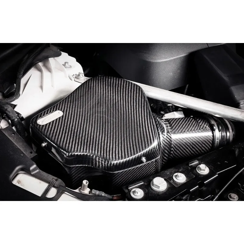 23 Высокопроизводительная система впуска холодного воздуха для BMW B48 G60 G68 5 серии 525 530 2.0T Комплект системы впуска холодного воздуха из углеродного волокна