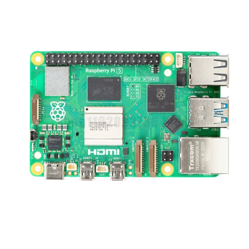 Official original Raspberry PI 5th Generation 2GB 4GB 8GB 16GB Monitor Screen LINUX Development Board Python PCIe Motherboard