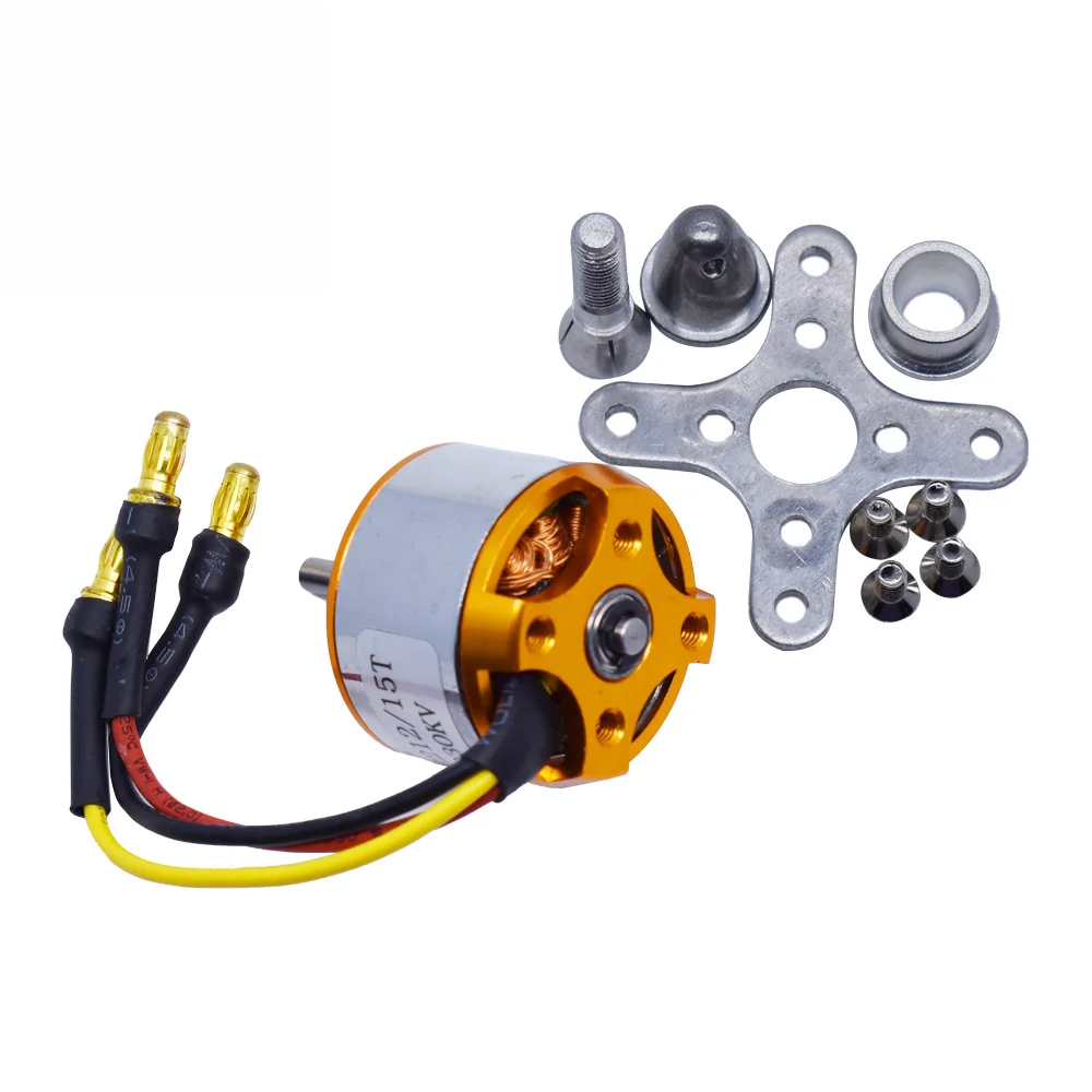 1 Uds A2212 Motor sin escobillas 930KV 1000/1400/1800/2200/2450/2700KV para avión RC multicóptero