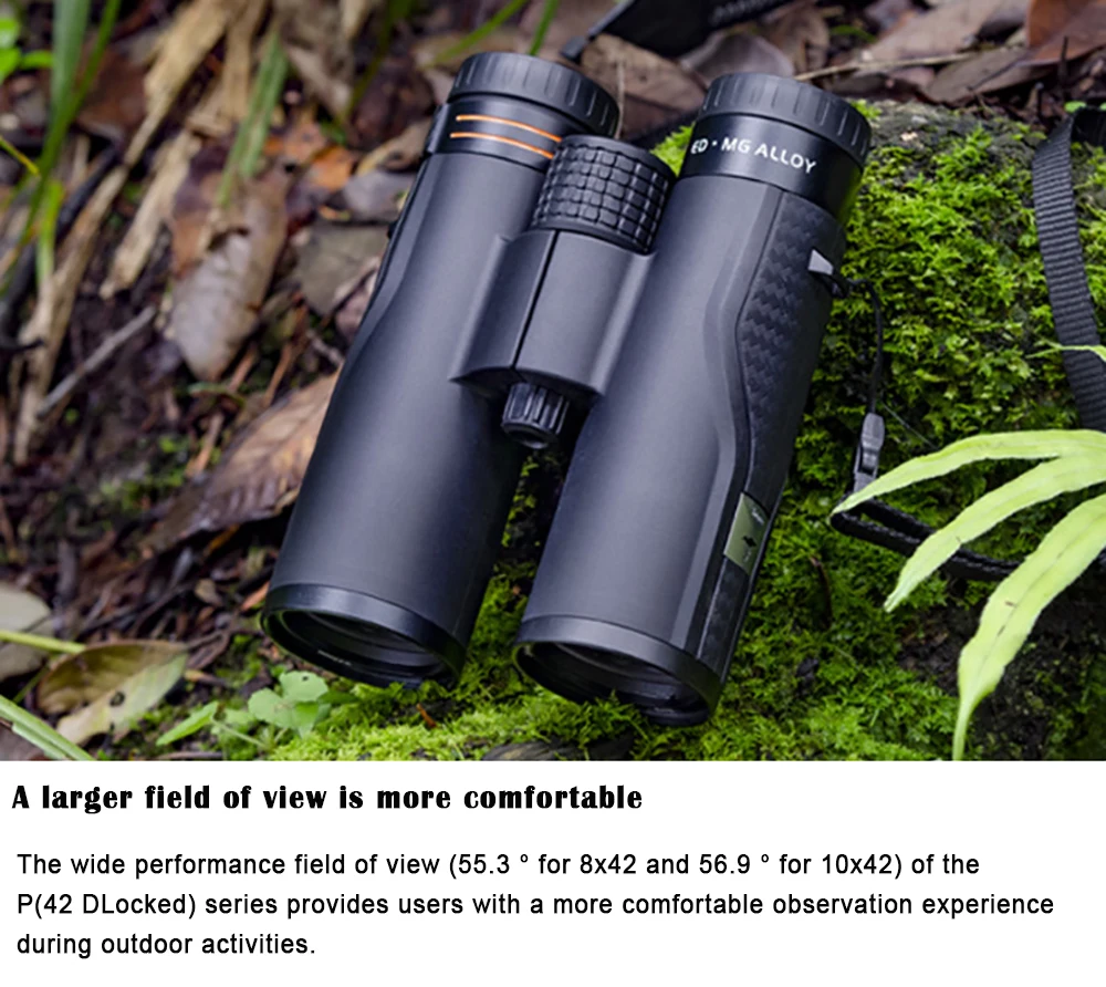 Shuntu 8X42 10X42 ED-Fernglas für Erwachsene, leistungsstarkes, superhelles, klares, leichtes Fernglas für Vogelbeobachtung, Wandern, Reisen – Detail 11