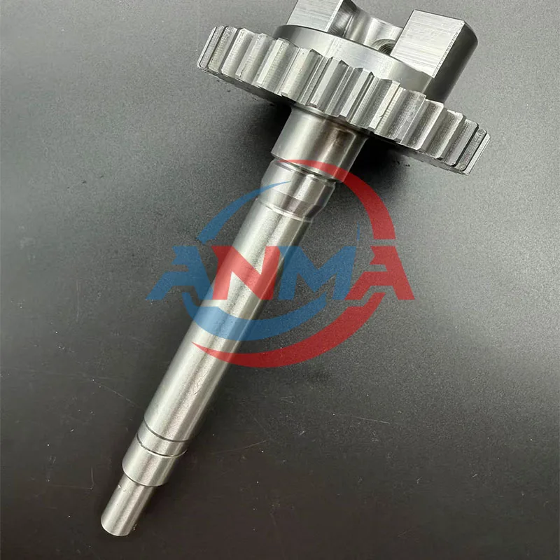 New Damping Roller Shaft 38 teeth M2.030.510 For SM74 PM74 Machine Gear Shaft Water Roller Transmission Shaft Spare Parts
