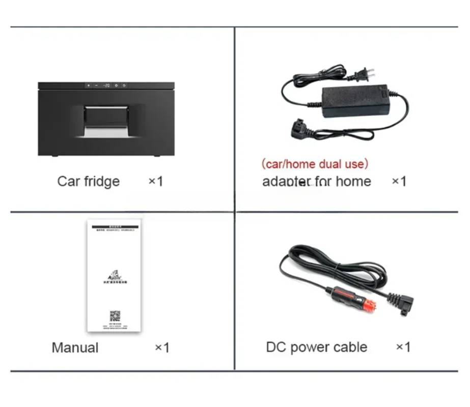 30L DC12/24V Pull‑Out Car Fridge Freezer with Drawers Overland Camping Cooler Box for SUV Truck