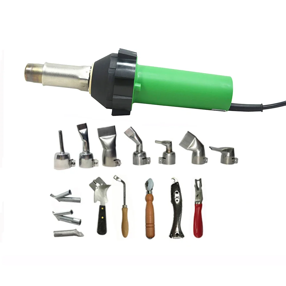 110V Industrial Tool Kit Plastic  PVC Welding Machine, Hot Air Vinyl Heat Gun