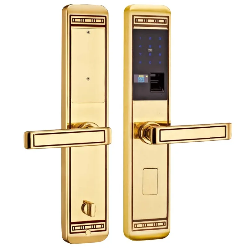 Household anti-theft door Mutai intelligent electronic copper electronic lock intelligent lock