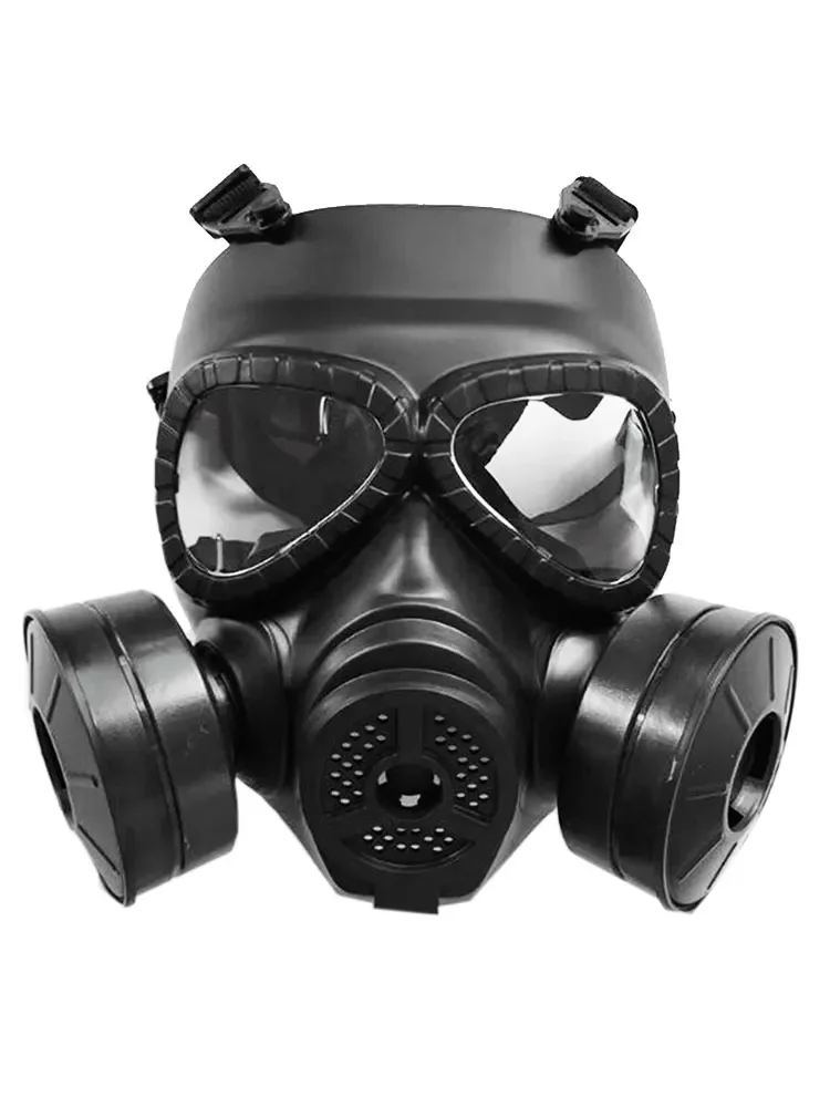 M04  For Airsoft BB Gun CS Cosplay Costume Protective Full Face Gas Mask Skull Adjustable Strap