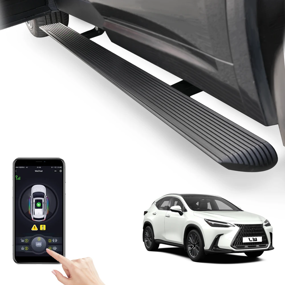 

Lexus NX300 Super Price LED Lights Car Padel SideSteps Electric Retractable Running Boards for 2015-2023 Lexus NX300
