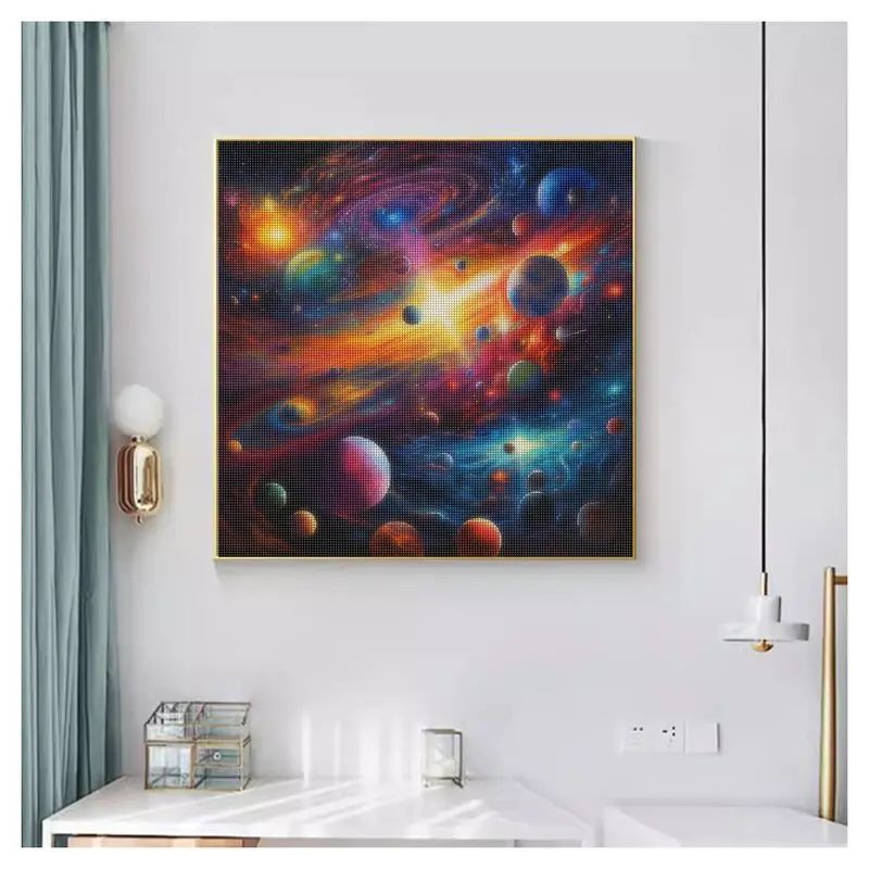 SDOYUNO Full Square Diamond Painting 5D DIY Universe Diamond Embroidery Kits Mosaic Rhinestone Pictures New Arrival Gift