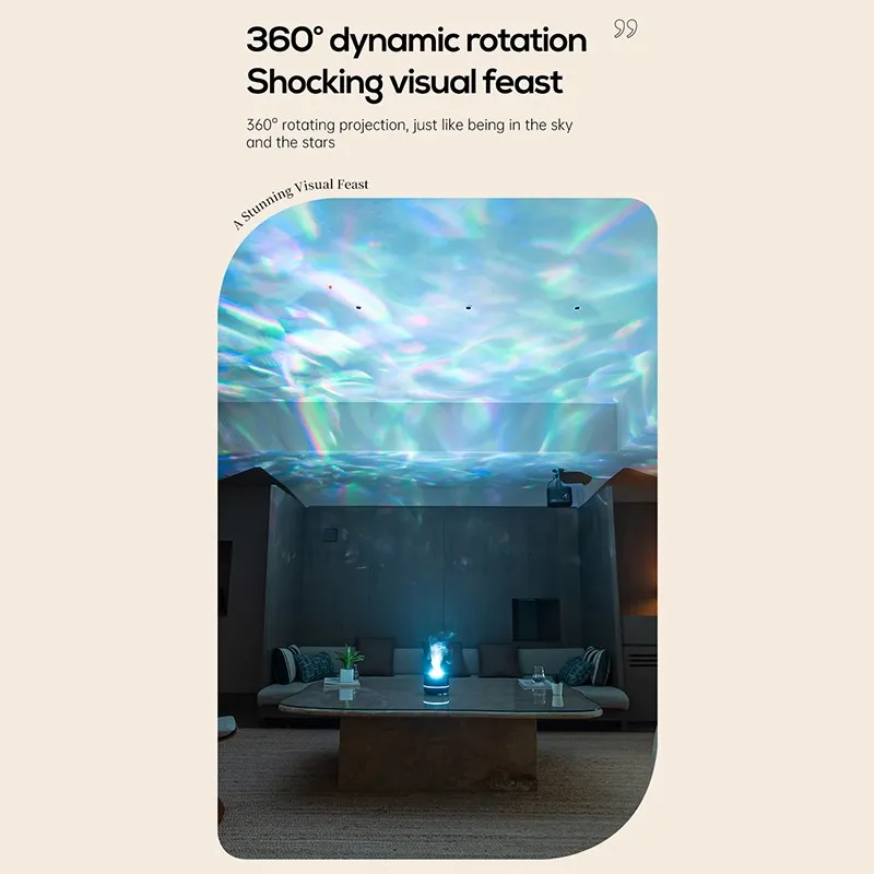 FZFZ هدية سطح المكتب USB السماء المرصعة بالنجوم العارض الروائح #2