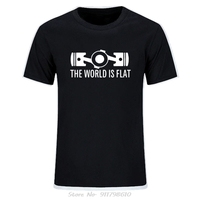 New Summer The World Is Flat Engine T Shirt Short Sleeve Custom T-shirt Style Men O-neck Cotton TShirt Fashion Streetwear Tees