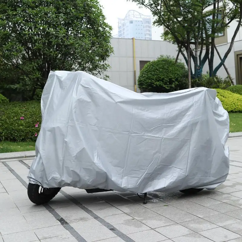 Universal Motorcycle Cover Waterproof Dustproof Sun Blocking Protector for Scooter Mini Motorbike Storage 1PC