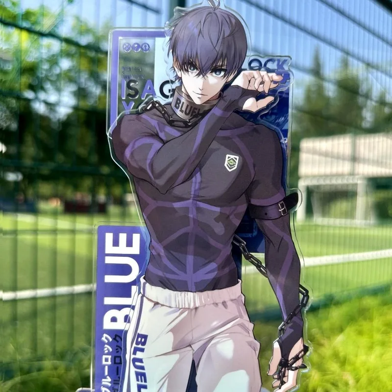 Nagi Seishiro Toy Figures Acrylic Stand Anime Model Action Figure Ornament Kids Collection Toys BLUE LOCK Desktop Decoration