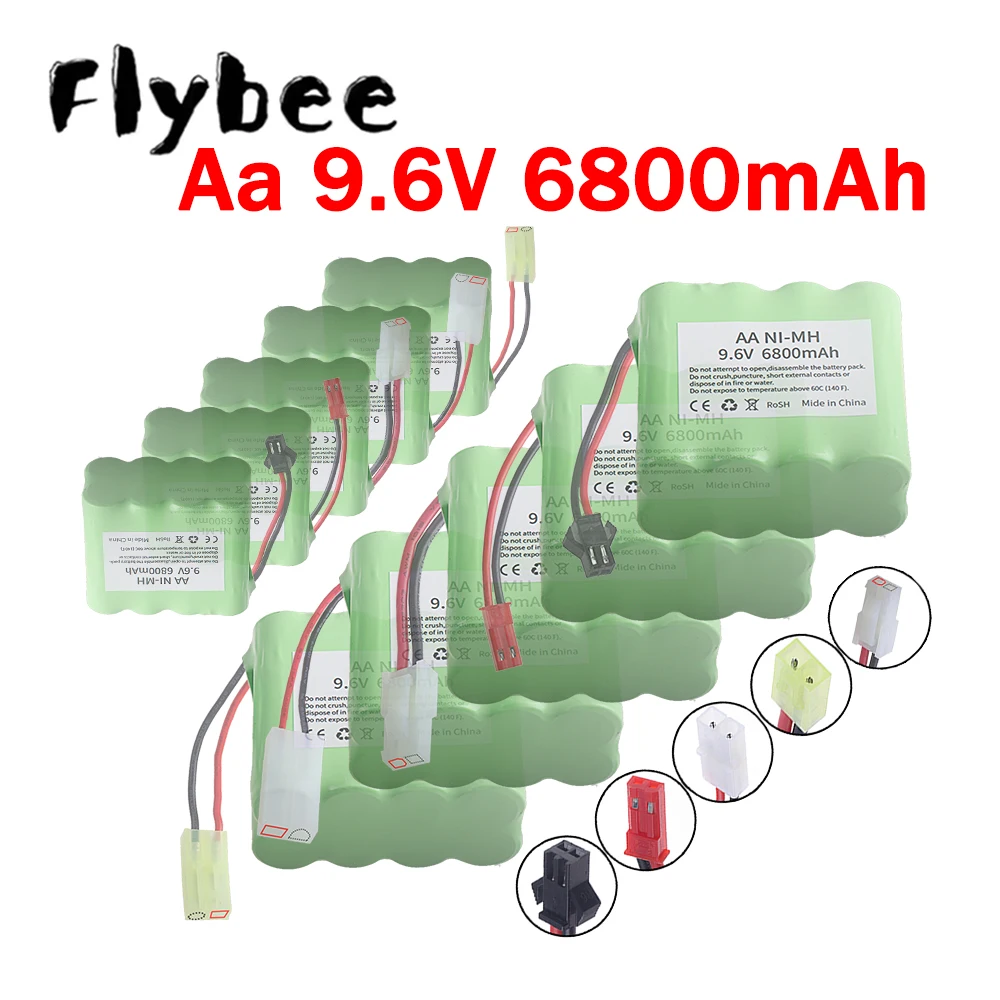 Rc Hobby Tank - 1 buah baterai NiMH AA 9,6V