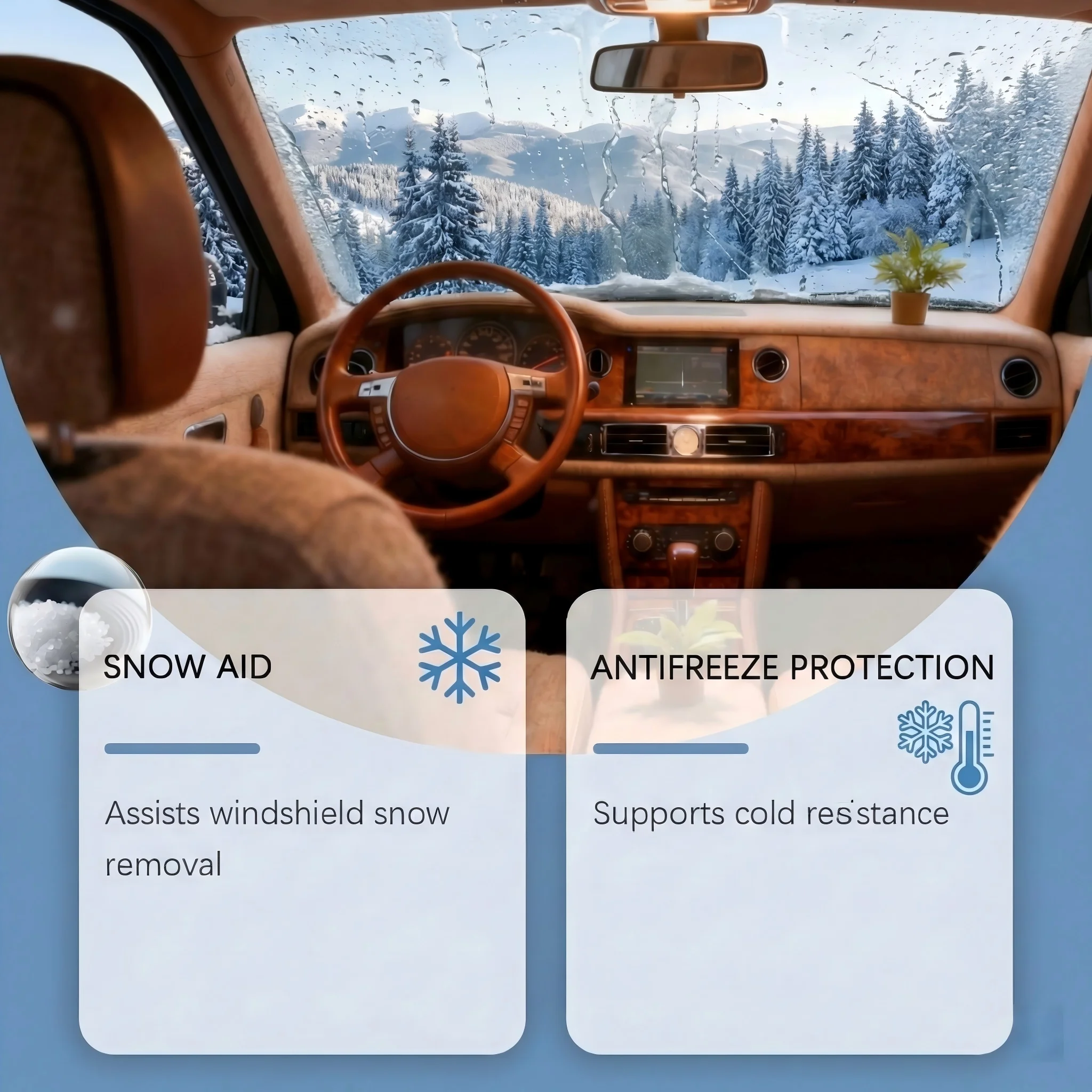 Electromagnetic 2026newSnow Removal Instrument Tools Antifreeze Deicing  Car Window Windshield Deicer Defrosting Defogging Tool