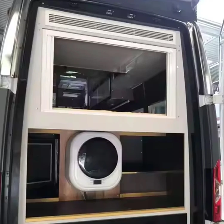 

Hot Selling Simple Small Size Black and White Washing Machine for RV Caravan Camper