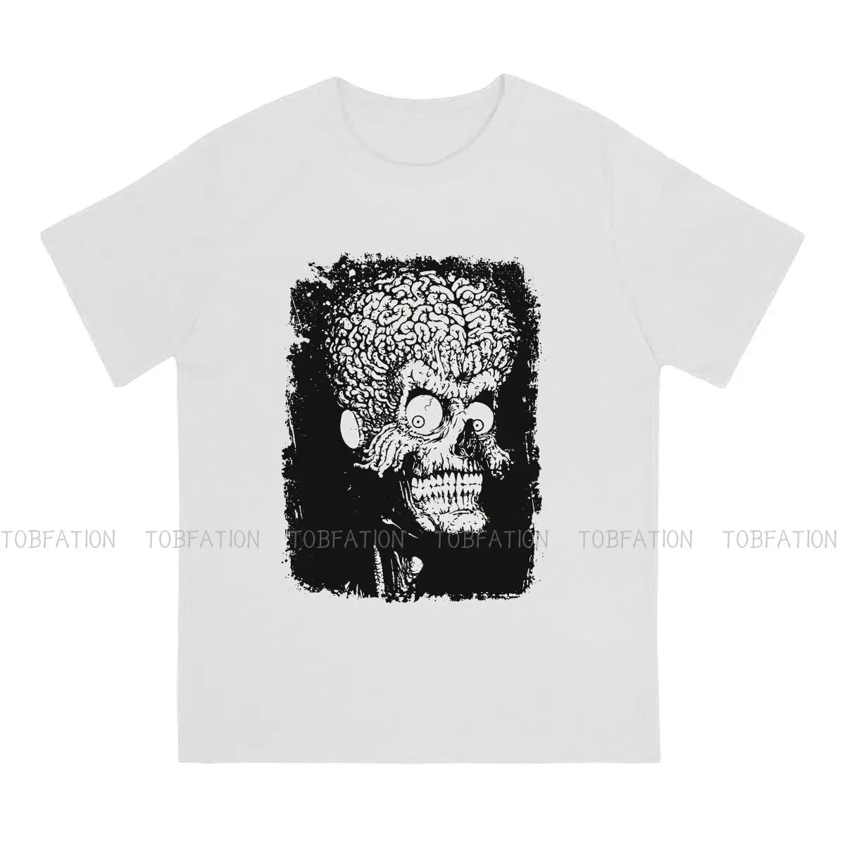 Mars Attacks 100% Cotton TShirts Ghost Devil Personalize Homme T Shirt Hipster Tops Size S-6XL