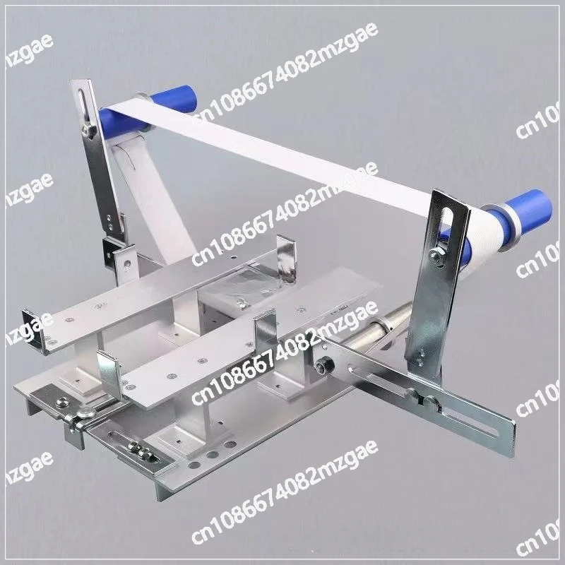 No-Lift Sewing Machine Attachment: Double Needle & Overlocker Elastic Tape & Bearing Holders for Waistband Stretching