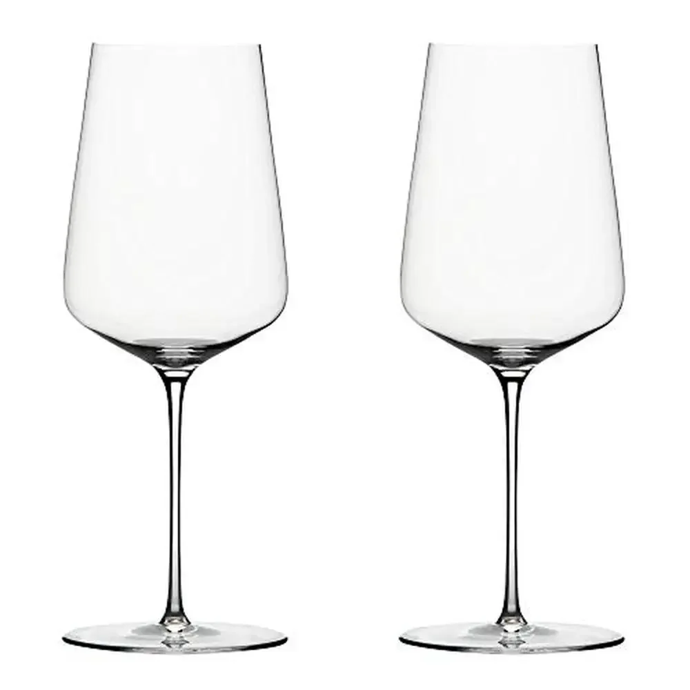 Denk'Art Universal Hand-Blown Crystal Wine Glasses Set of 2 Glasses